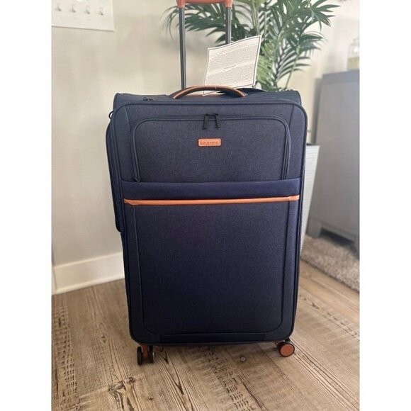 New CHAMPS Classic II 20“ carry-on in in Navy Softside Luggage suitcase Spinner - Picture 8 of 12